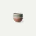 MORA Small Bowls Set of 4, 16oz Ceramic Pottery Dessert Bowls - Microwave, Oven and Dishwasher Safe - Harvest