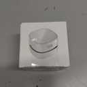 ODISTAR Desktop Vacuum Cleaner,Mini Table dust Sweeper Energy Saving with auto Power-Off Function,High Endurance up to 400 mins,Cordless&360 Rotatable for Keyboard/Home/Office (White USB Charging)