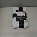 ELLEN TRACY~ set of King Quilted Pillow Shams 20 x 36" ea. striped NEW w/Tag,Blue