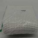 ZALL Waffle Bath Mat White Super Absorbent Non Slip Bathroom Rug 24X72inch,Machine Washable Ultra Soft Floor Mats