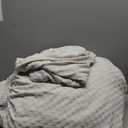 ZNSAYOTX Sectional Couch Covers, Stretch Jacquard Slipcovers with Elastic Bottom for L-Shape Sectional Sofa, 2 Pcs Pet Friendly Comfort Modular Sofa Protector (3 Seat Couch + 3 Seat Chaise, Ivory)