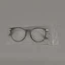 Gaoye Blue Light Blocking Glasses, Retro Round Eyewear Frame Anti Eyestrain Computer Glasses for Women Men (Tea Leopard/Transparent Lens)