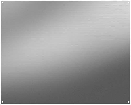 Amazon.com: 24 x 30'' Stainless Steel Backsplash, Range Hood Wall Shield with Four Pre Drilled Holes, Self-Taping Screws are Included : Appliances