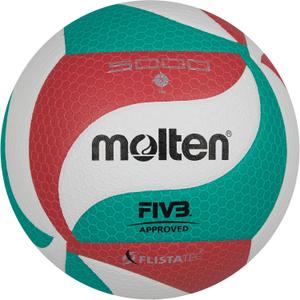 Molten Volley Ball (5, Green, Red, White)