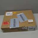 Vagusicc C Shaped End Table, 33.5"Tall Side Table for Couch, C-Table Sofa Table Adjustable Height Side Table, Large Surface Slide Under Couch Table, Coffee Table TV Tray for Living Room, Bedroom, Grey (Greige)