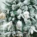 3 x Hunter Green Velvet Ribbon Christmas Bow 5 x 7 Inches Premade Green Bows for Christmas Tree Hanging Decorations Gift Wrapping Wreaths Crafts Outdoor Indoor Home Decor Wedding, Pack of 24