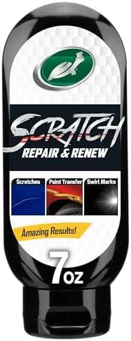 Turtle Wax 50935 Scratch Removes Fine Surface Scratches, Swirls, Paint Transfer, for Vehicles Including Cars, Trucks and Motorcycles, Safe for All Paint Colors, 7 oz. (Pack of 1)