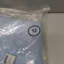 EXARUS Girls Crop Sweatshirts Tie Dye Pullover Checkered Print Crewneck Long Sleeve Casual School for Kids 6-12Y (Blue)