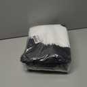 Halloween Bathroom Rugs Black White Bath Mats Skull Nightmare Before Christmas Home Decor Bath Rugs for Bathroom, Bedroom Washable Absorbent Carpet 20"x 32"