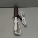 Hoson Curling Iron 2 Inch Large Barrel for Big Curls, Ceramic Curling Iron Wand for Long Hair,Dual Voltage, 10 Temp with LCD Display (White)