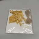 6pcs Ramadan Ornaments, Acrylic Ramadan Kareem Decoration Eid Mubarak Pendant Wind Light Moon Star Shaped Ramadan Decor for Hanging on Walls Windows Trees (Golden)