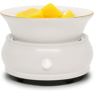 Bobolyn Wax Melt Warmer Burner Electric Scented Candle Wax Warmer, 4-in-1 Scented Wax Fragrance Melter for Home Office Bedroom Living Room Decor