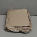 DECOLURE 100% Viscose Derived from Bamboo Sheets Full Size 4pcs - Ultra Soft & Luxuriously Cooling, 17" Deep Pocket, Double Stitching, Perfect for Hot Sleepers - Full Bed Sheets (Taupe)