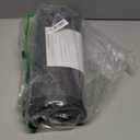 Heated Floor Mat Under Desk for Foot Warmer - Wider 110V Adjustable Temperature Electric Space Heaters Heating Pad - Carbon Crystal & Energy Saving Feet Warmers for Office,Home (Black Gray)