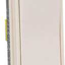 Eaton 7511LA 15-Amp 120/277-volt Heavy-Duty Grade Single-Pole Decorator Lighted Switch, Light Almond