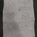 Solid Wood Upholstered Dining Chair, Mid Century Modern Dining Room Chair with Curved Backrest and Armrest for Kitchen, Living Room, Study Room, Walnut and Gray 