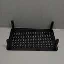 suptek Computer Monitor Stand Riser,Monitor Riser for Laptop, Printer, Notebook and All Flat Screen TV Display with Vented Platform,3 Height Adjustable Laptop Riser,1 Pack,Black(MST003)