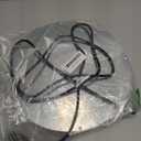 Chicken Water Heater, 11 inch Heated Chicken Waterer Base, Heating Base for Plastic & Metal Chicken Poultry Waterers, 77 Automatic Shut-Off Chickens Water Heater Pad with 6.5ft Power Cord (Black)