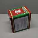 8FT Snowman Sitting on The Roof Outdoor Inflatable Decoration with LED Lights for Yard and Lawn Decorations at Christmas