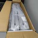 Portable Wheelchair Ramp 5FT, Anti-Slip Aluminum Folding Portable Ramp, Wheelchair Ramps for Home, Weight Capacity Up to 600 LBS, with Transition Plates Above and Below (5FT Using height 5-15")