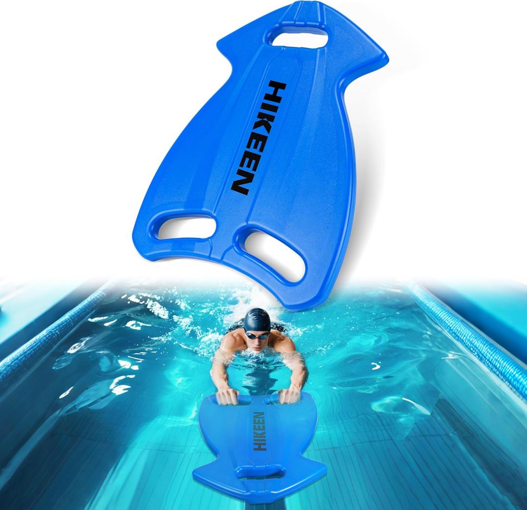 2 x Hikeen Swim Kickboard - Large Size & High Buoyancy Kick Board Swim Adult for All Levels, Durable HDPE Kickboard Adult Swim Training for Pool & Open Water, 21in*15.8in*1.6"