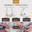 Chasing Tails Cat Window Perch for Indoor Cats - Window Cat Perch, Window Perch for Cats Inside Window Cat Bed, Suction Cup Cat Bed Window, Cat Hammock for Window, Cat Window Seat, Cat Window Hammock