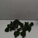 Velvet Christmas Bows - Christmas Tree Bows, Wrapping Wreath Bow, 12 Pieces Tree Garland Ornaments, 6-Inch Vintage Holiday Pendants for DIY Crafts Wedding Wreath Making Party Candy Bag Home (Green)