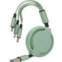 Multi Charging Cable 6FT 2Pack Multi Charger Cable 4 in 1 Universal Multiple USB Fast Charging Cord with Type-C, Micro USB Port for Most Cell Phone, Tablets