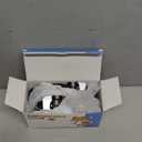 QUMY Dog Shoes for Large Dogs, Medium Dog Boots & Paw Protectors for Winter Snowy Day, Summer Hot Pavement, Water-Resistant in Rainy Weather, Outdoor Walking, Indoor Hardfloors Skid-Resistant Sole (Size 6: 2.6''x3.0''(W*L) (Pack of 4))