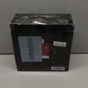 Hioasis 175PCS Christmas Plastic Plates - Blue and Silver Disposable Plastic Plates Include 25Dinner Plates-25 Dessert Plates-25 Forks-25 Knives-25 Spoons-25 Cups and 25 Napkins Perfect for Christmas