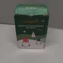 Gnome Christmas Ornaments, 8 Packs 5" Christmas Gnomes, Lighted Tree Ornaments, Bulk Gifts for Coworkers, Adorable Christmas Gnomes Decoration for Xmas Birthday Home Room Decor 