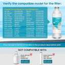 ICEPURE Alkaline DA97-17376B Refrigerator Water Filter Replacement for Samsung HAF-QIN/EXP, DA97-08006C, WD-F45, WS645A RS27T5200SR RS22T5201SR RF28R7201SR RF32CG5400SR RF23M8070SG, Enhances PH, 2Pack
