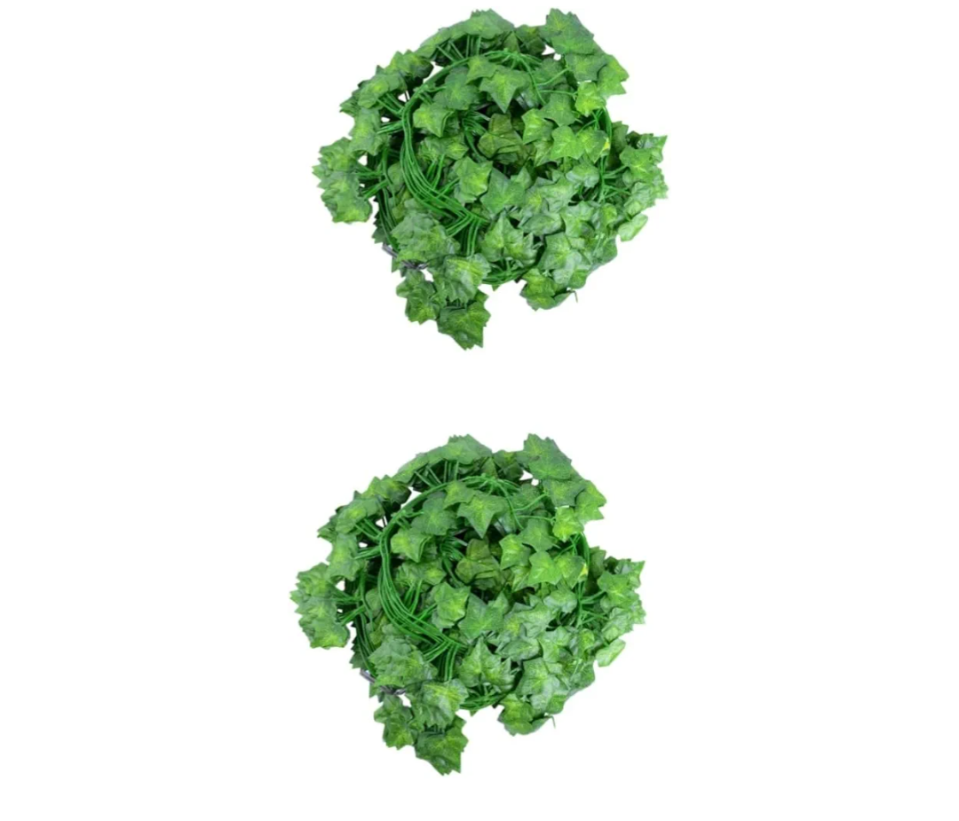 Faux Leaves Garland Small Fake Plants for Green Leaf Decor Home