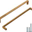 10 Pack 7.5 Inch(192mm) Kitchen Cabinet Handles Antique Brass Cabinet Pulls Kitchen Cabinet Hardware Drawer Pulls for Cupboard Wardrobe