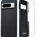 Thinborne Super Thin Google Pixel 8 Pro Case, [Thinnest 600D Aramid Fiber] [Feels Like No Case] [Minimalist Style with Carbon Fiber Textures] [ Free Screen Protector]