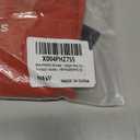 SUUKSESS Women Sexy Mesh Sheer Sleeveless Crop Tank Tops Double Lined Fitted Mock Turtle Neck Ruched Going Out Tops(Orange Red,XS)