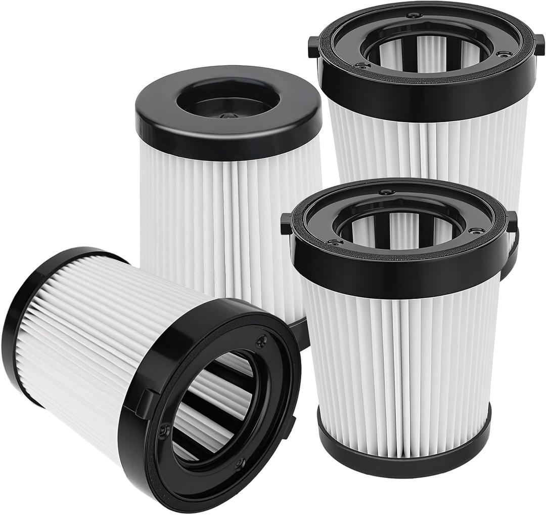4 Pack FSV001 HEPA Filter for Fabuletta FSV001, for Lubluelu 202, for Girnoor G160 & G165, for Afoddon A300, for Oraimo OSV-102, for VacLife VL732 Cordless Stick Vacuum Cleaners