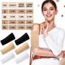 6 Pcs PICC Line Sleeve Cover PICC Line Shower Cover Fashionable Breathable Upper Arm Sleeves for Women Men (Multicolor,X-Large)