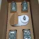 Febreze Plug In Air Freshener, Odor-Fighting Scented Oil Starter Kit, Air Fresheners for Home and Bathroom and Kitchen, Long Lasting for Strong Odors, Gain Original Scent, Warmer + 4 Refill (0.87 Fl Oz (Pack of 4))