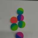 Jenaai 18 Pcs 45 mm/1.77 Inch Bouncy Balls for Kids, Large Rubber High Bouncing Balls in Bright Assorted Multi Colors Bulk for Birthday Party Favors Easter Classroom Carnival Prizes Gift