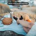 2PCS Bunion Corrector for Women & Men Big Toe Straightener - Bunions Correction Tool for - Bunion Splint with Soft Pads - Hallux Valgus Pain Relief, Breathable Fabric for Day & Night Wear (Black)