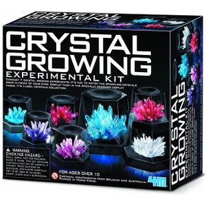 4M 7 Crystal Growing Science Experimental Kit with Display Cases - Easy DIY STEM Toy Lab Experiment Specimens, Educational Gift for Kids, Teens, Boys & Girls 4M 7 Crystal Growing Science Experimental Kit with Display Cases - Easy DIY STEM Toy Lab Experiment Specimens, Educational Gift for Kids, Teens, Boys & Girls
