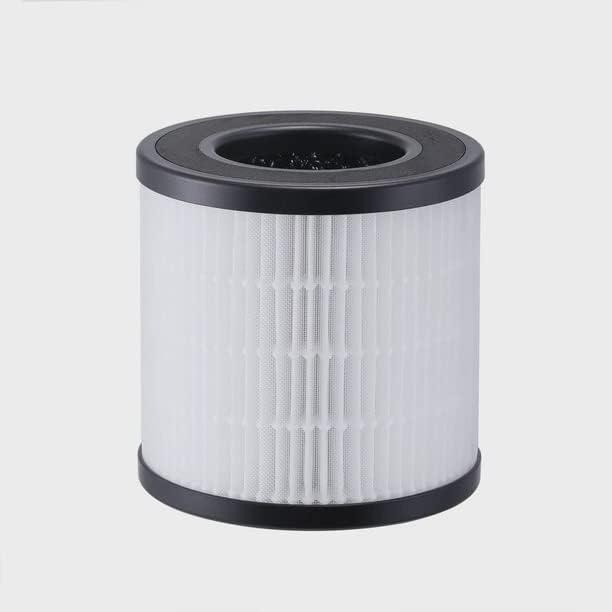 FULMINARE PU-P05 Air Purifier Replacement Quiet Air Cleaner Filtering Out 99.97% 0.01 Microns, Smoke, Particle (1 Pack, White)