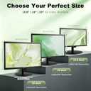 SKitphrati 20 Inch PC Monitor 1600x900 Screen Display with HDMI VGA BNC AV Ports, VESA Mounting, LED Monitor for PC, Laptop and Computer, Built-in Speaker