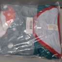 MyFav Christmas Pajamas for Family Cute Snowman Print Long Sleeve PJS Set (S)