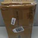 OasisCraft Outdoor Christmas Tree Frosted Urn Filler, Pre-lit Artificial Xmas Tree with LED Lights, 18 Inch Small Christmas Tree with Cones & Red Berries (1ft 6in, Green & Warm Light)