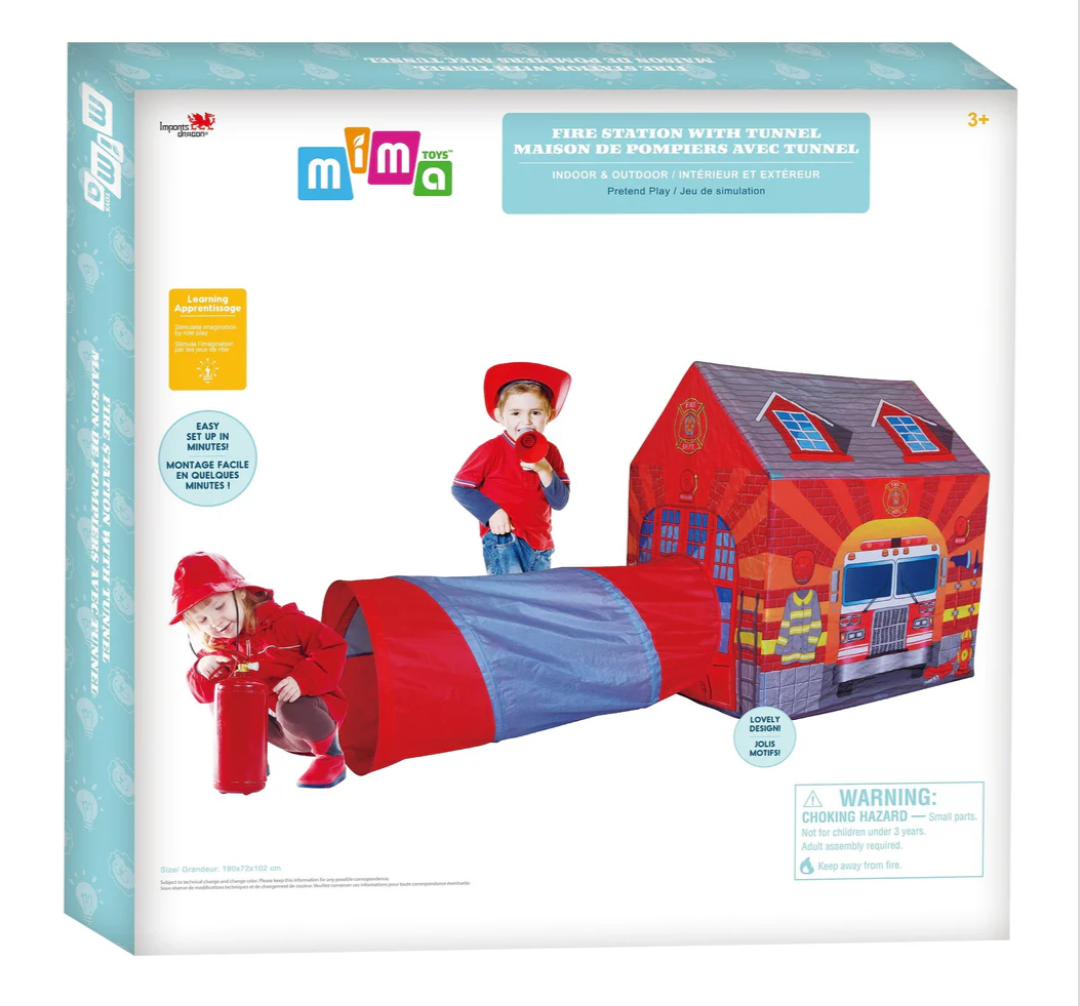 MIMA- Indoor Fire Station with Tunnel