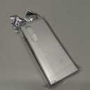 New Galaxy Z fold 3 5G Leather Protective Case 2021 with Stand Function and Smart Mirror Privacy Screen Cover (Silver). Full Protection. Shock Proof. Slim Fit