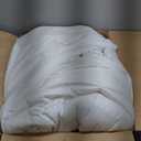 Serta ComfortSure King Mattress Cover, Fitted Pillow Top Mattress Pad, Super Soft and Breathable Quilted Cotton Protector with 18" Elastic Deep Pockets for Secure Fit, White