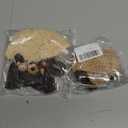 Doll Clothes Set for 17cm (6.7") Doll, Cute 3-Piece Handmade Outfit with Accessories - Brown Knit Top + Light Brown Hat + Love Heart Backpack (No Doll) (Brown)